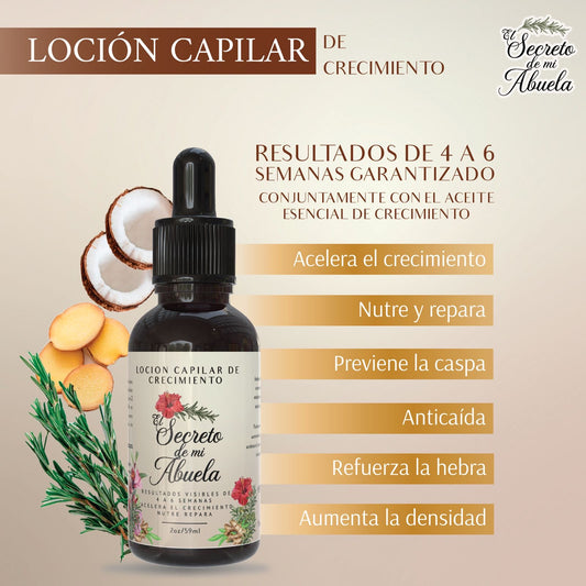 Locion Capilar De Crecimento (El Secreto De Mi Abuela)